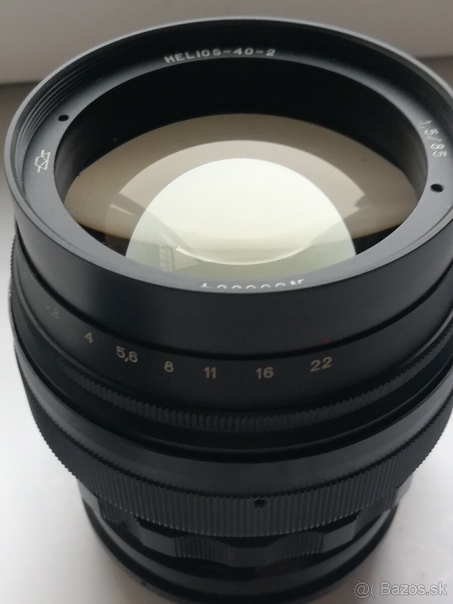 Helios 40-2 85/1,5 made in USSR, závit M42x1 - 9