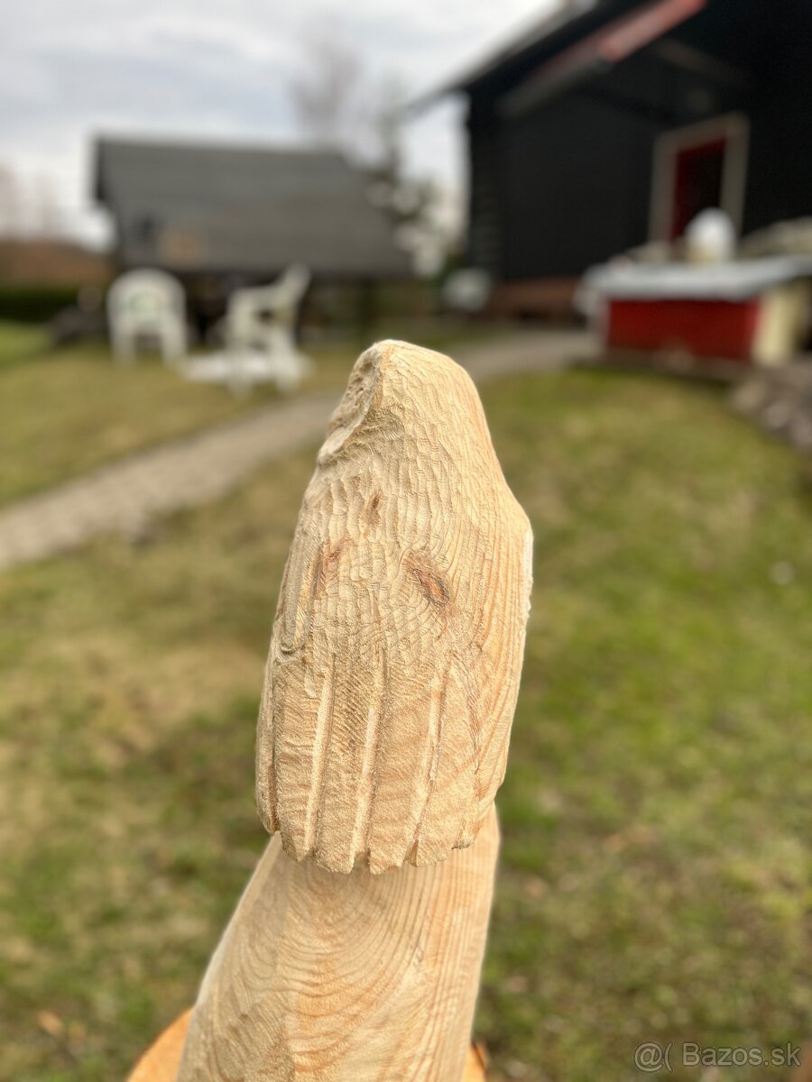 Drevené sochy sovy🦉 - 9