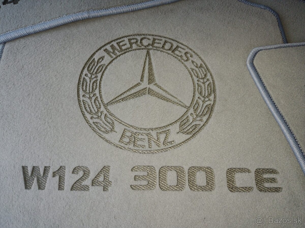 Predám koberce do Mercedes Benz W124, CE - 9