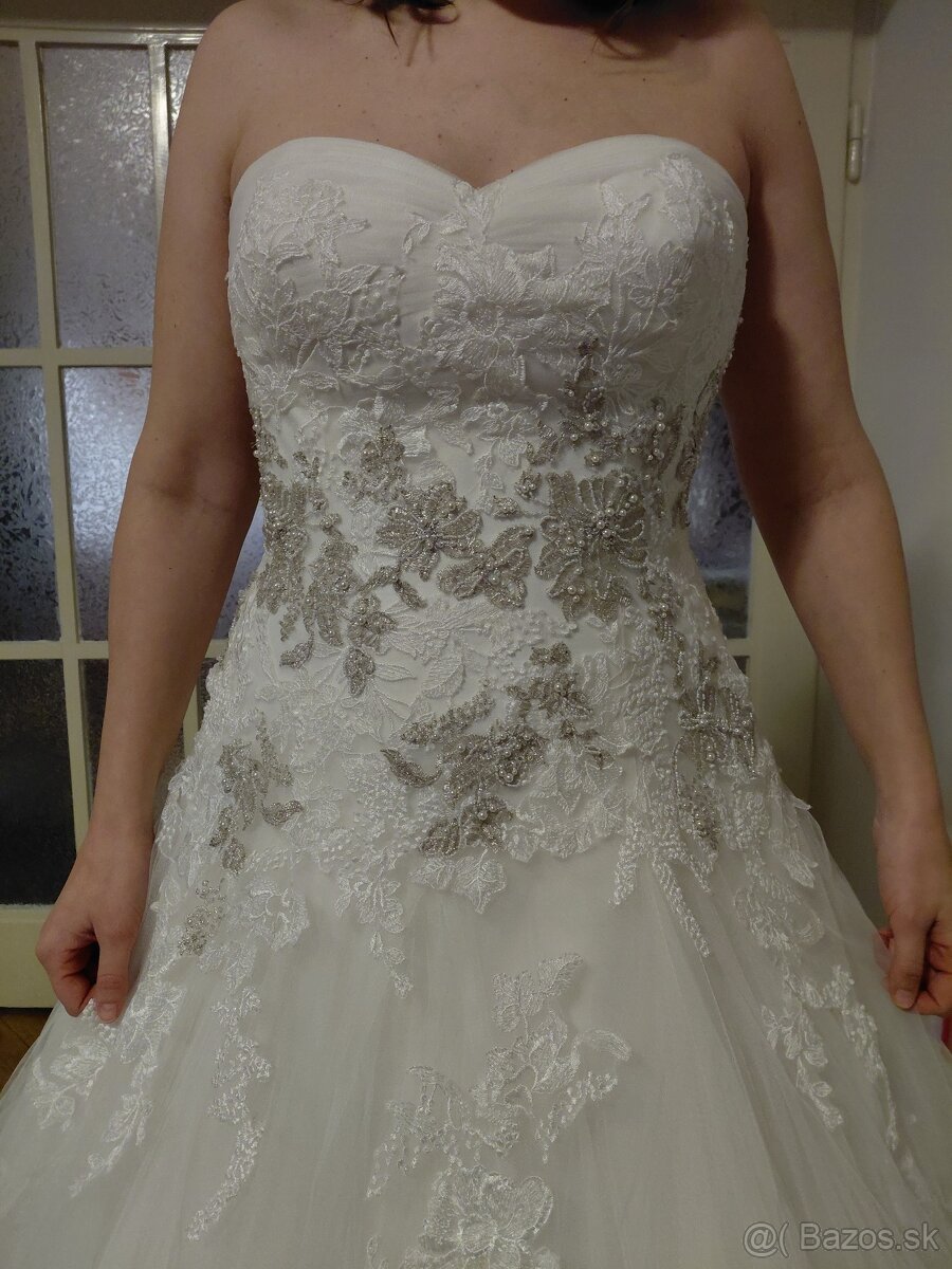 Predám svadobné šaty - 9