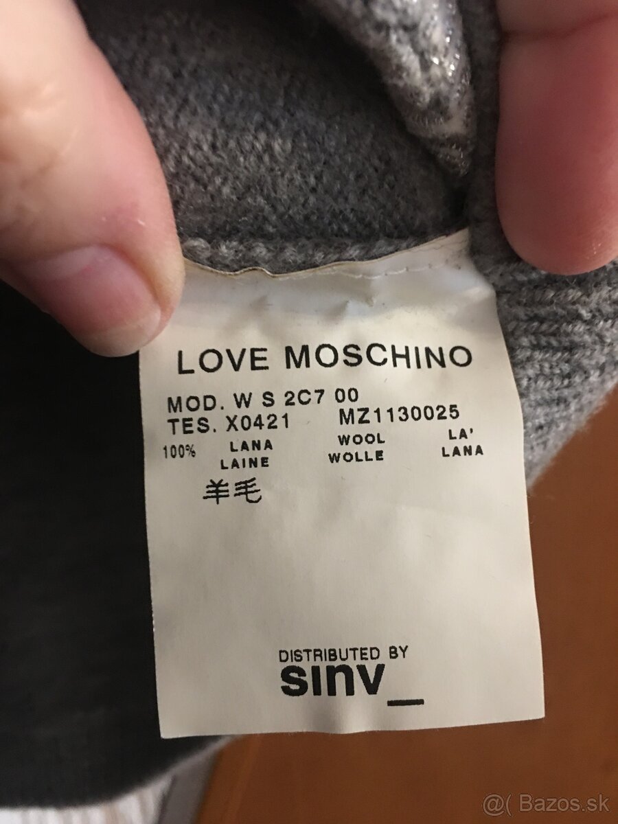 LOVE MOSCHINO 100%original damska vesta S - 9