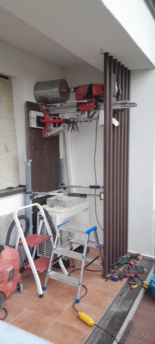 Práca s plošinou, jadrové vŕtanie - 9