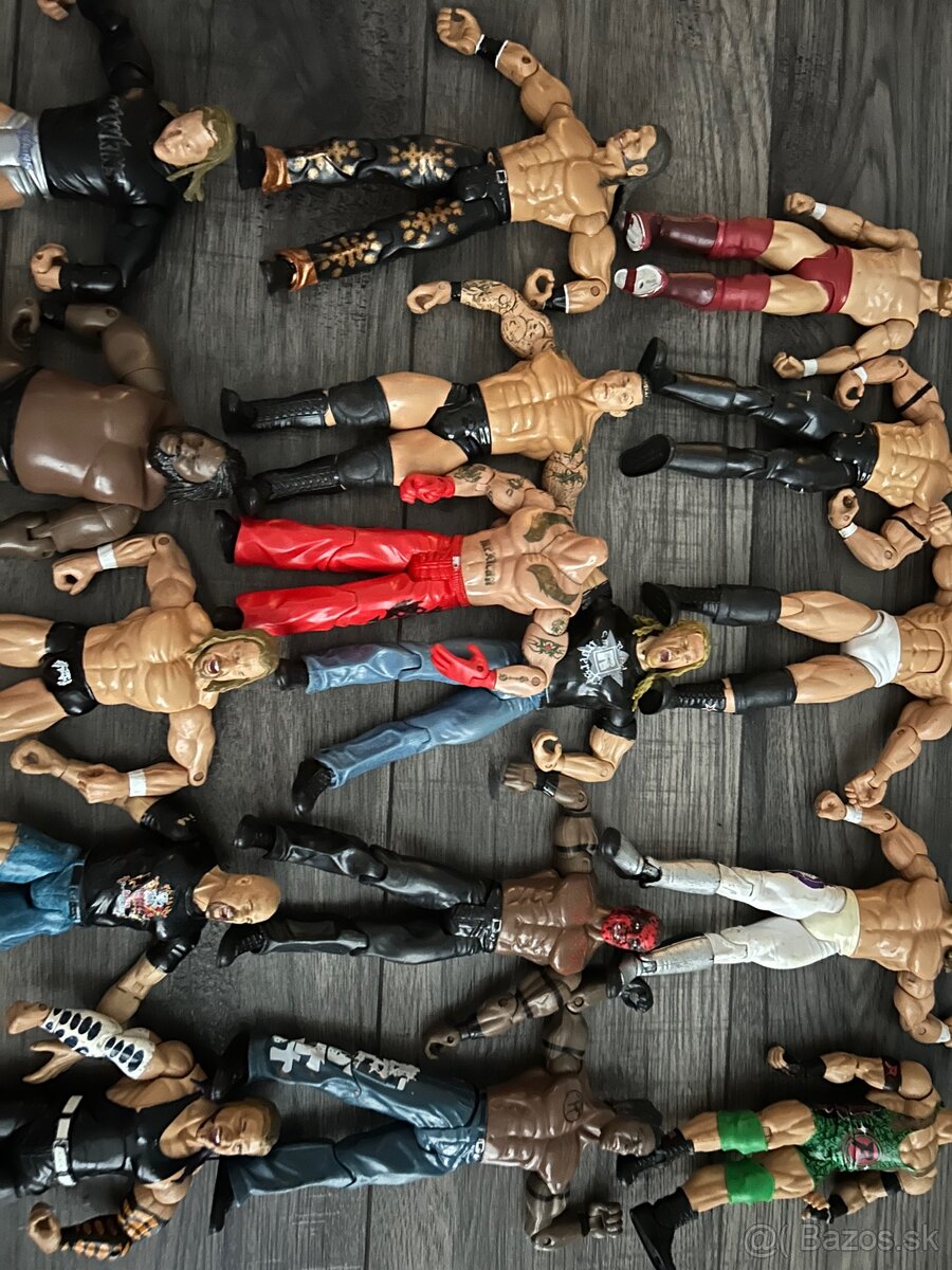 Wwe wrestling figurky mattel/jakks - 9
