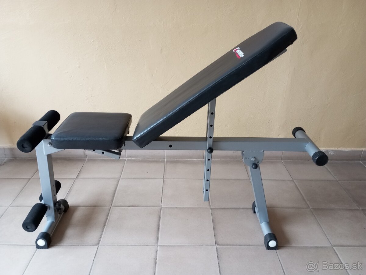 Polohovateľná lavička aj na brucho INSPORTLINE-NOVÁza1/2ceny - 9
