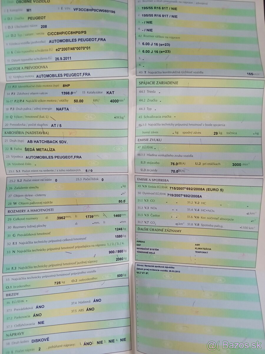Diely Peugeot 208 1,4Hdi - 9