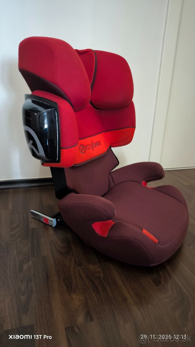 Cybex Solution X2-Fix Silver Rumba Red autosedačka 15-36 kg - 9