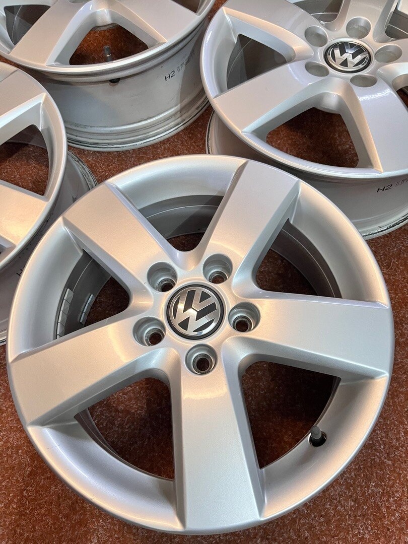 5x112 R16 originál alu VW Golf Caddy - ET 50 - 9