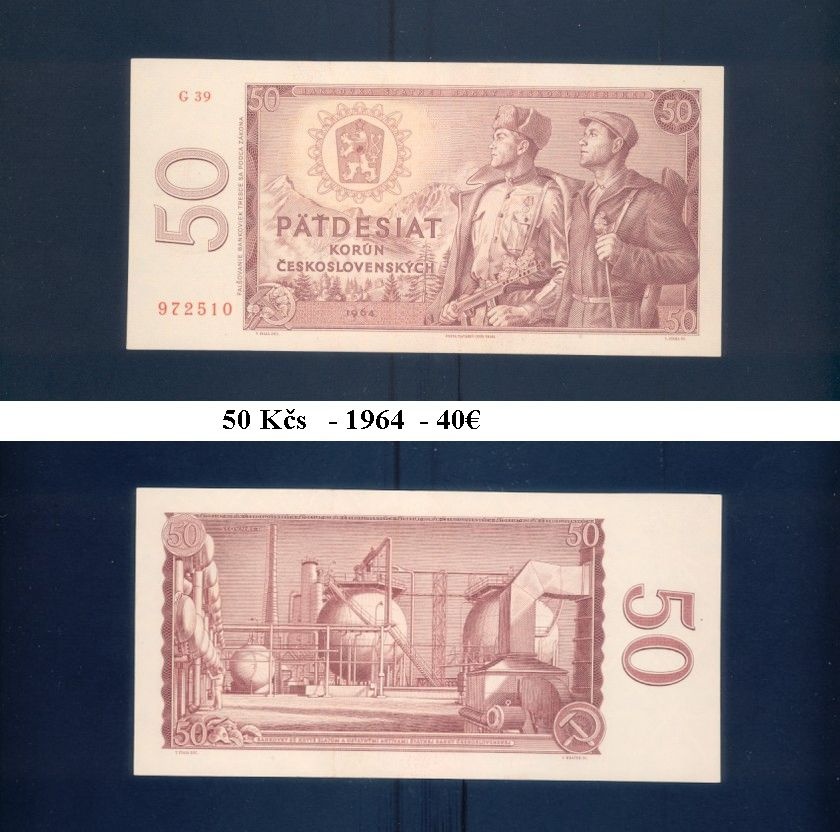 Bankovky Československo 2 - 9