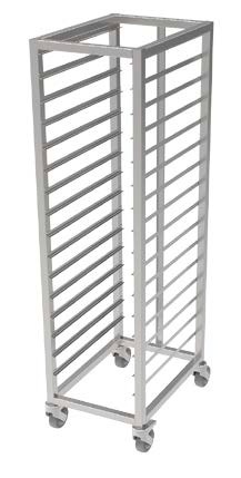 Gastro nábytok do veľkokuchyne. Nerezové police, digestor - 9