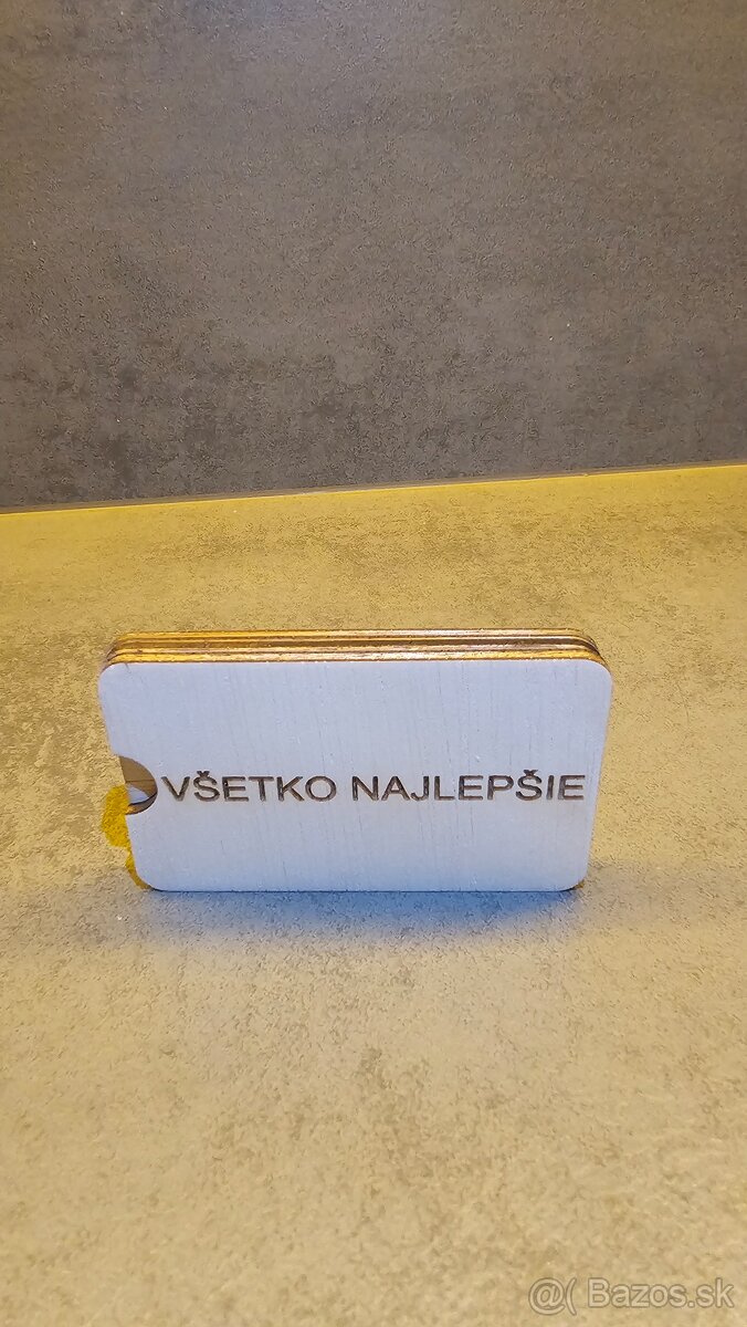 Drevené obálky na peniaze - 9