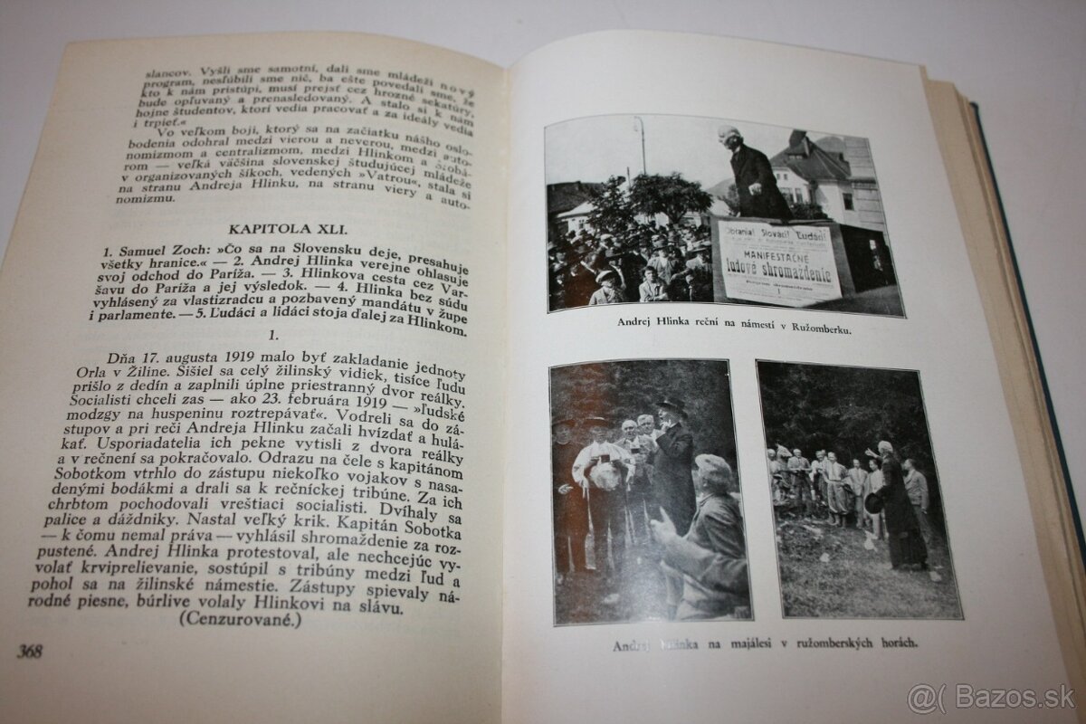 Karol Sidor: ANDREJ HLINKA 1864-1926 (s podpisom K.Sidora) - 9