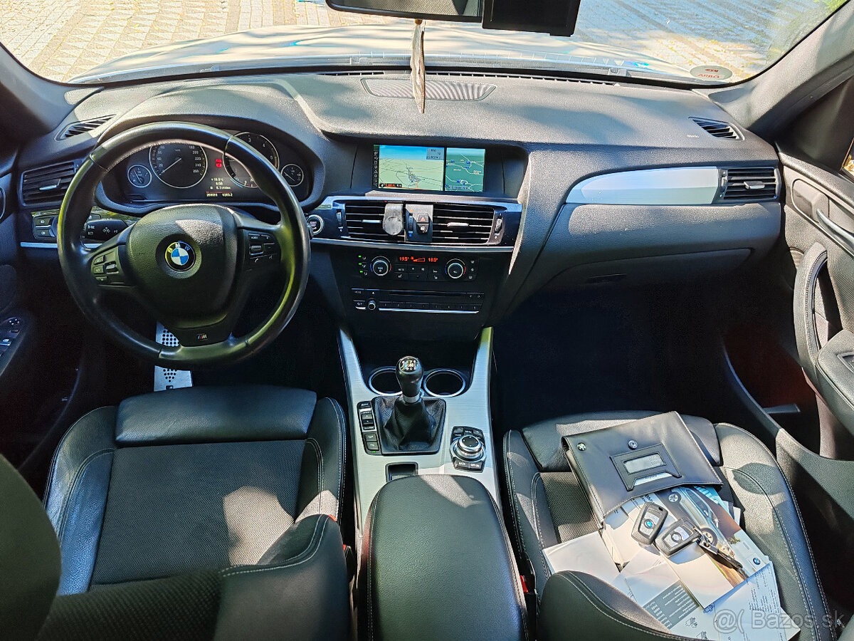 BMW X3 F25 20d Xdrive 4x4, org M-packet , ako nove- - 9