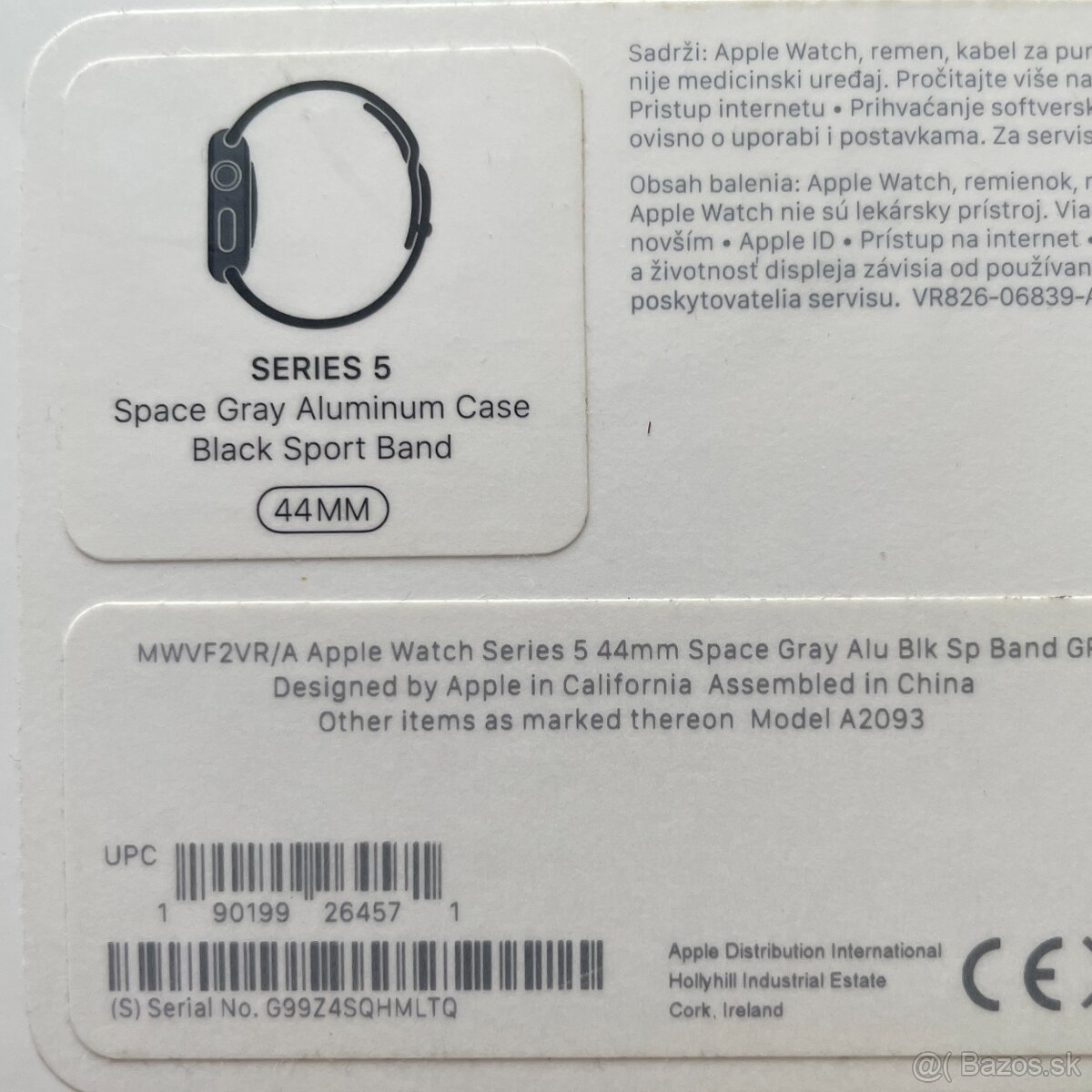 Predám Apple Watch 5 44mm - 9