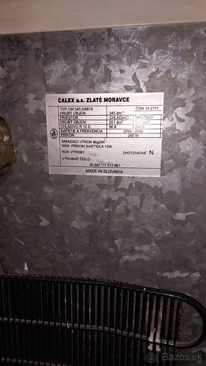 kombinovana chladnicka Calex CM345 - 9