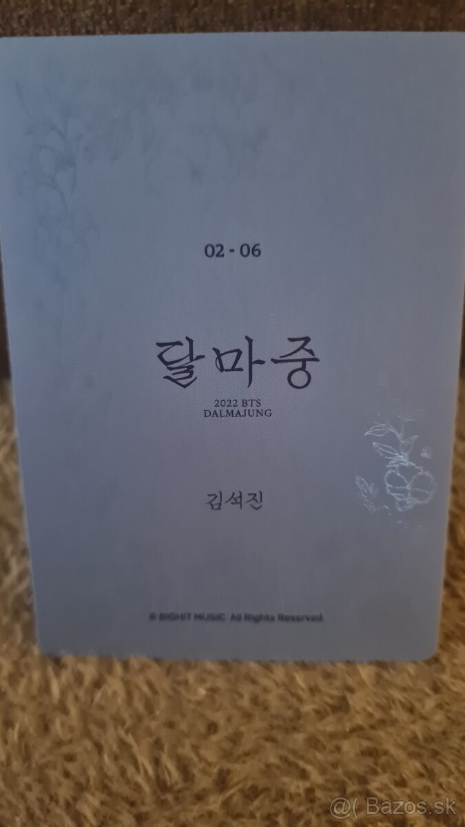 BTS fotokartičky - 9