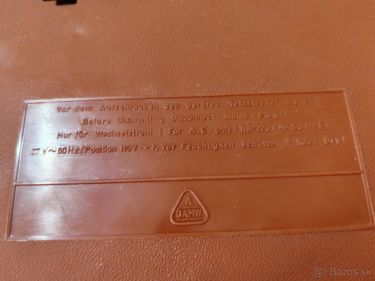 gramofón Unitra Fonica Party Hit 74 - 9