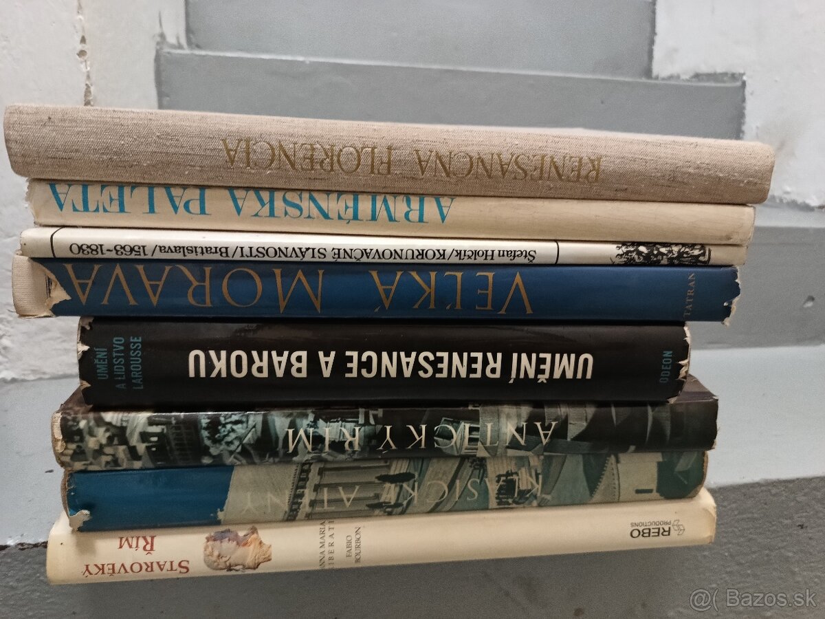 knihy o umení, dejinách - 9