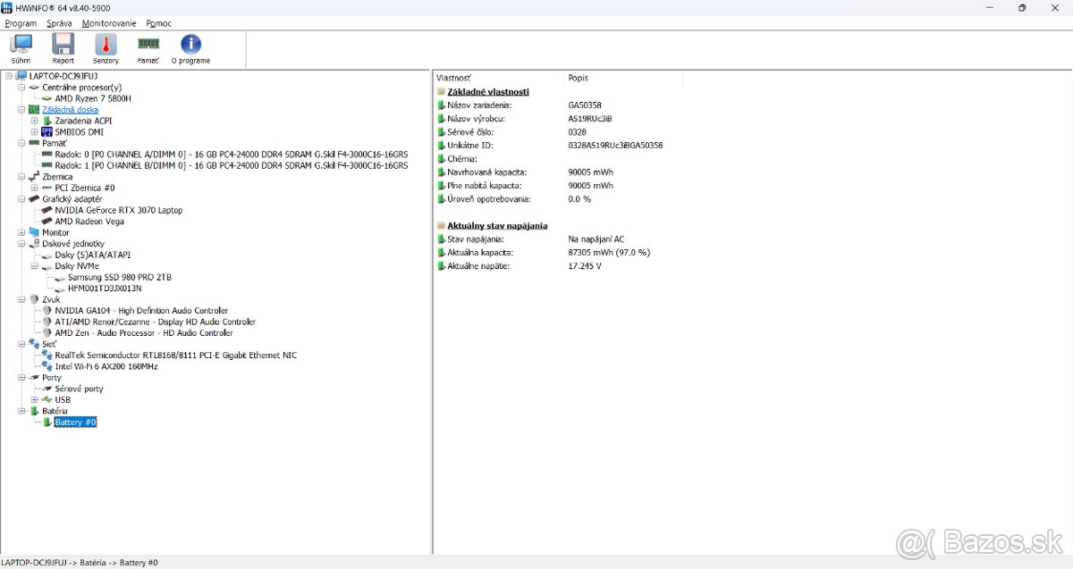 ASUS ROG Strix SCAR 15 | RTX 3070 | 32 GB RAM | 3TB SSD - 9
