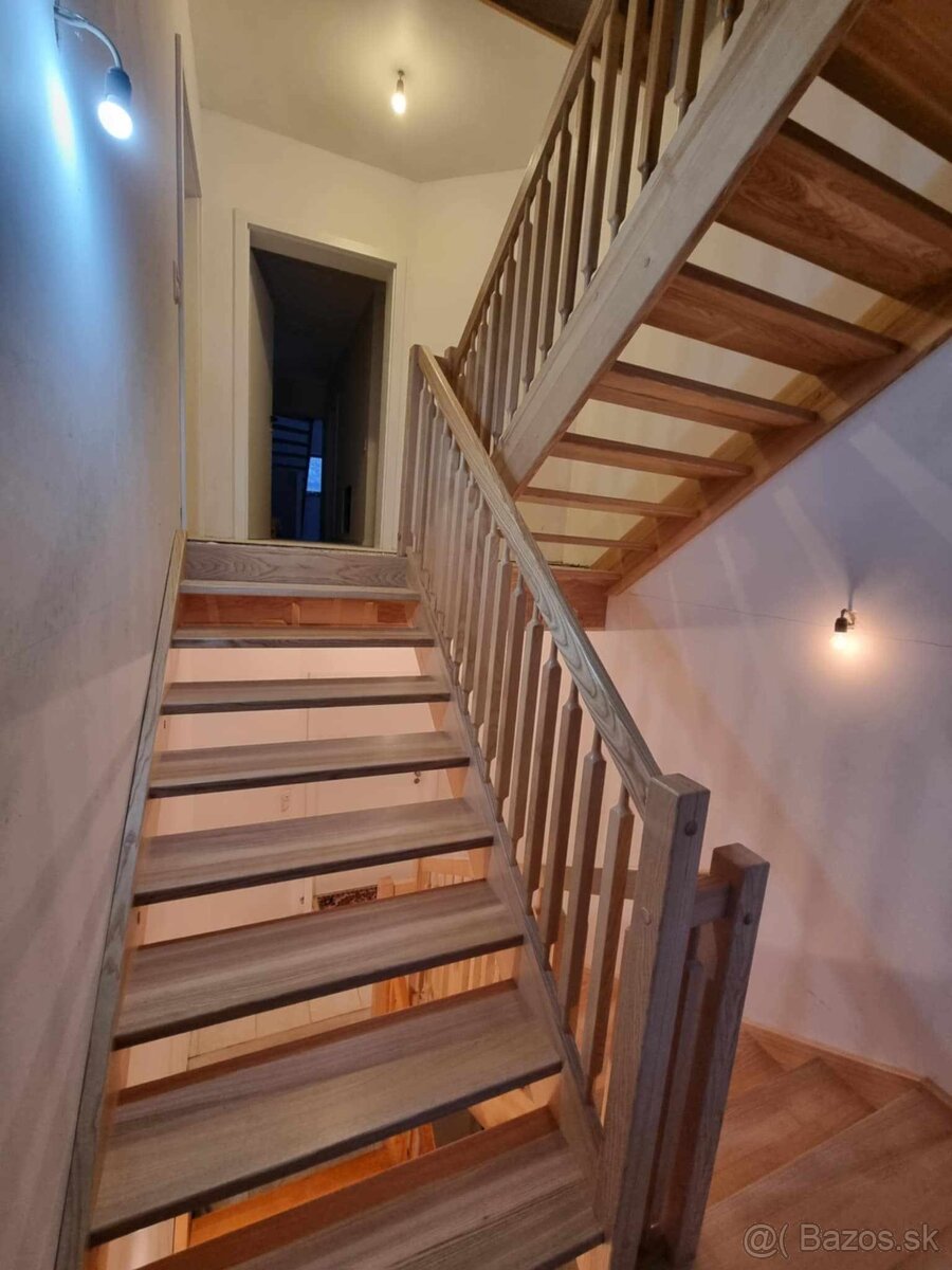 Drevené schody - výroba a montáž - 9