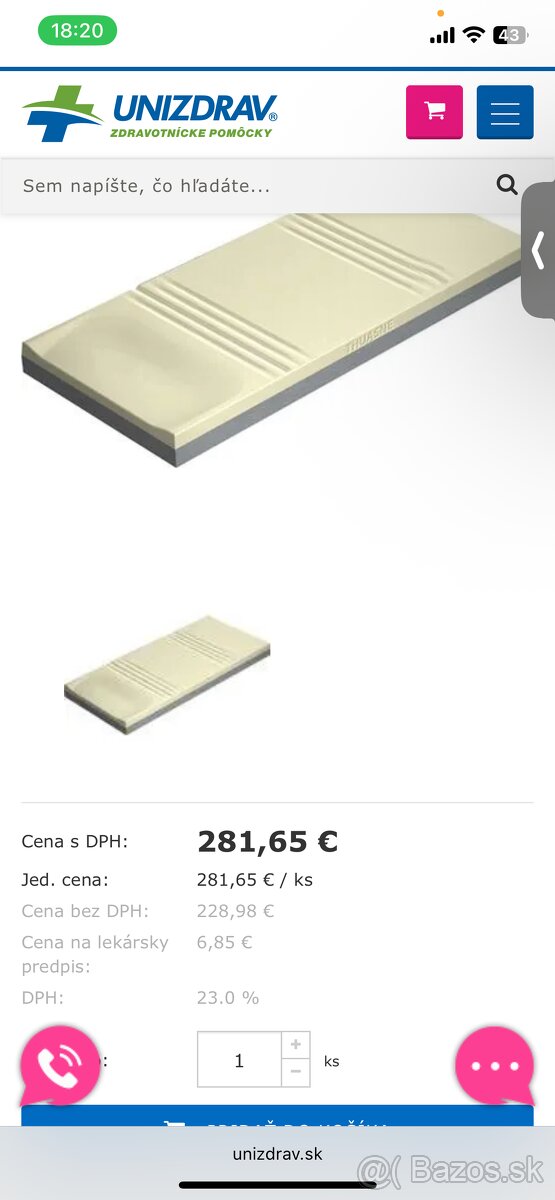 Antidekubitný matrac - 9