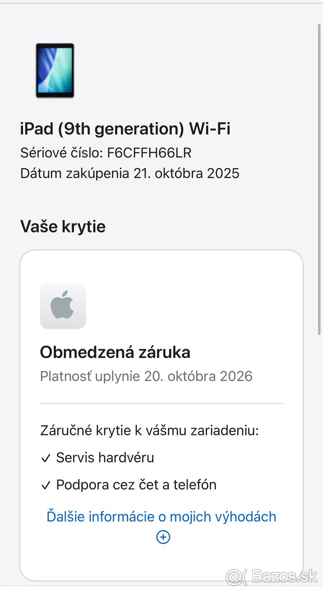 Nový Apple iPad 9.Gen 10.2”64gb Wifi Spacegray záruka - 9
