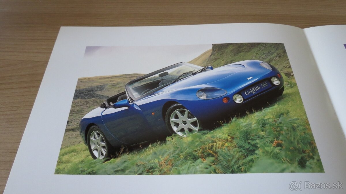 Prospekty Rover, Triumph, TVR, Lotus - od 50. let. - 9