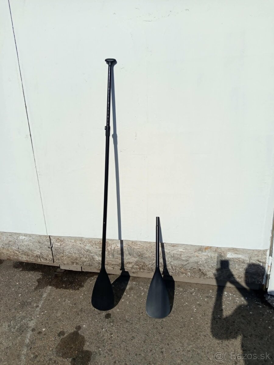 Paddleboard fialovy s obojstrannym veslom - 9