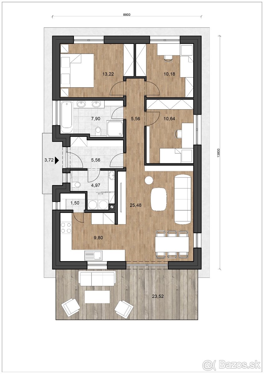 Hľadáte bývanie v dome, za cenu 4i bytu v TN-Zablatie? - 9