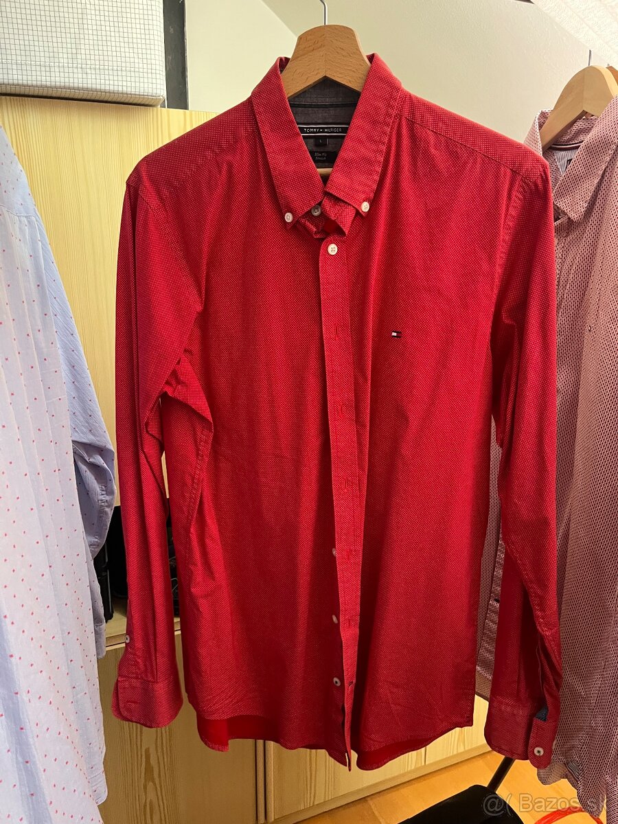 Značkové pánske košele: Gant, Hilfiger, Blažek - 9