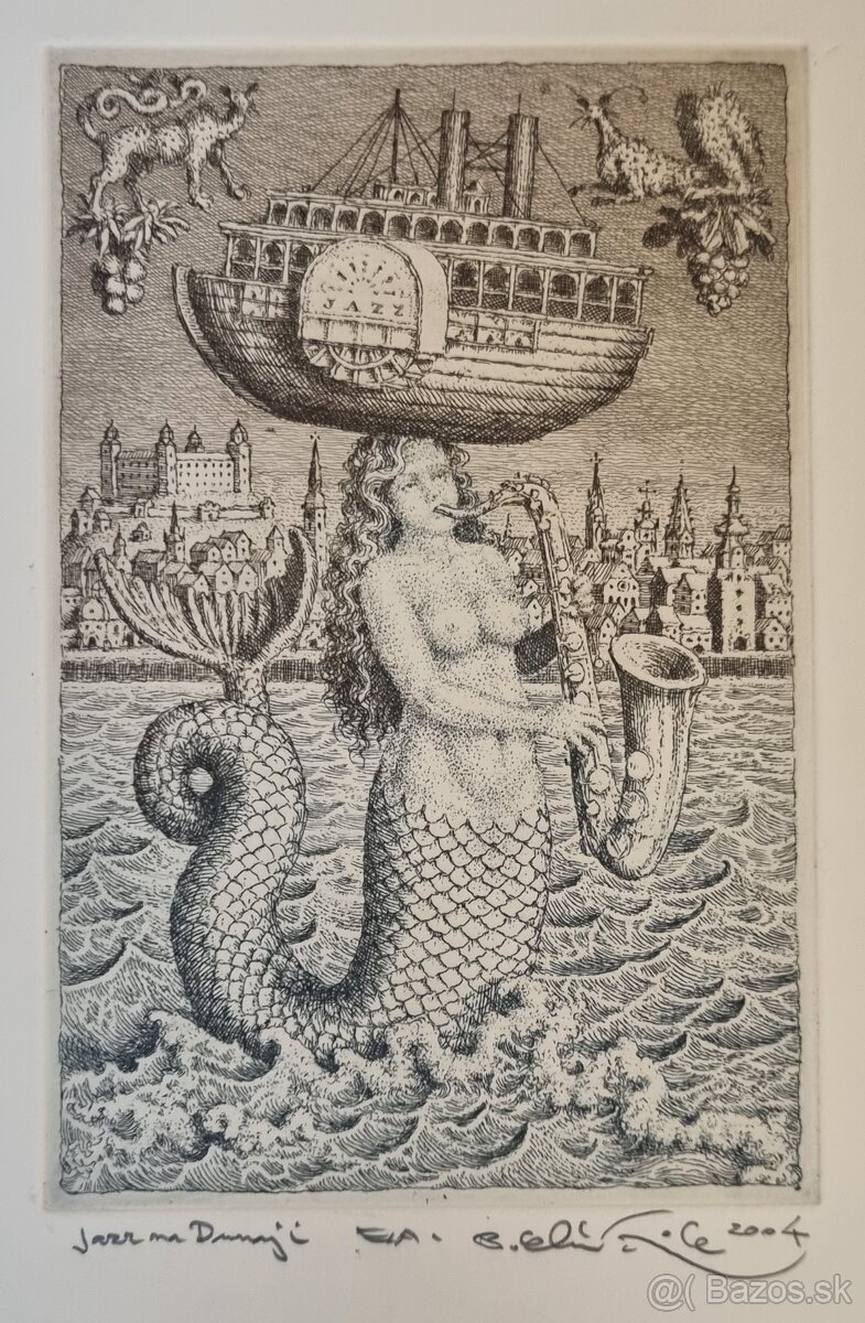 Predám grafiky Petra Kľúčika. - 9