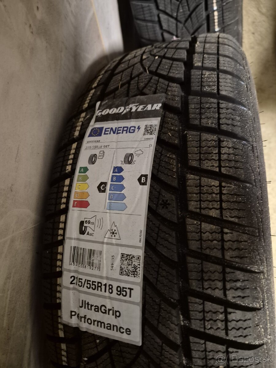 Hlinikove disky 5x114,3r18 ET45 zimna sada - 9