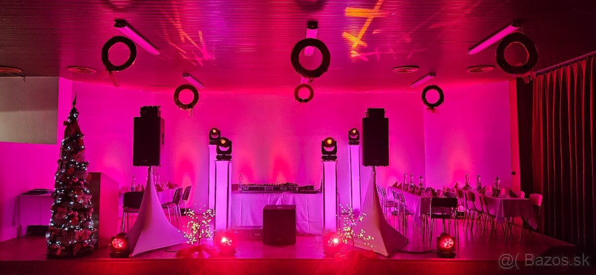 Predám 4x Moving Head 200w LED BSW - 9