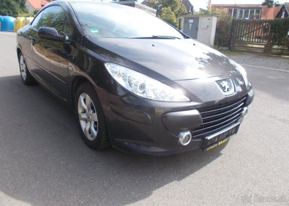 Peugeot 307 1,6 CC 80KW ,nová STK benzín manuál 80 kw - 9