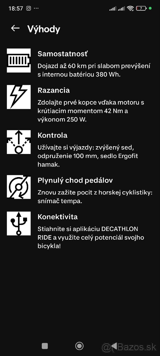 Elektrobicykel ROCKRIDER es100 - 9