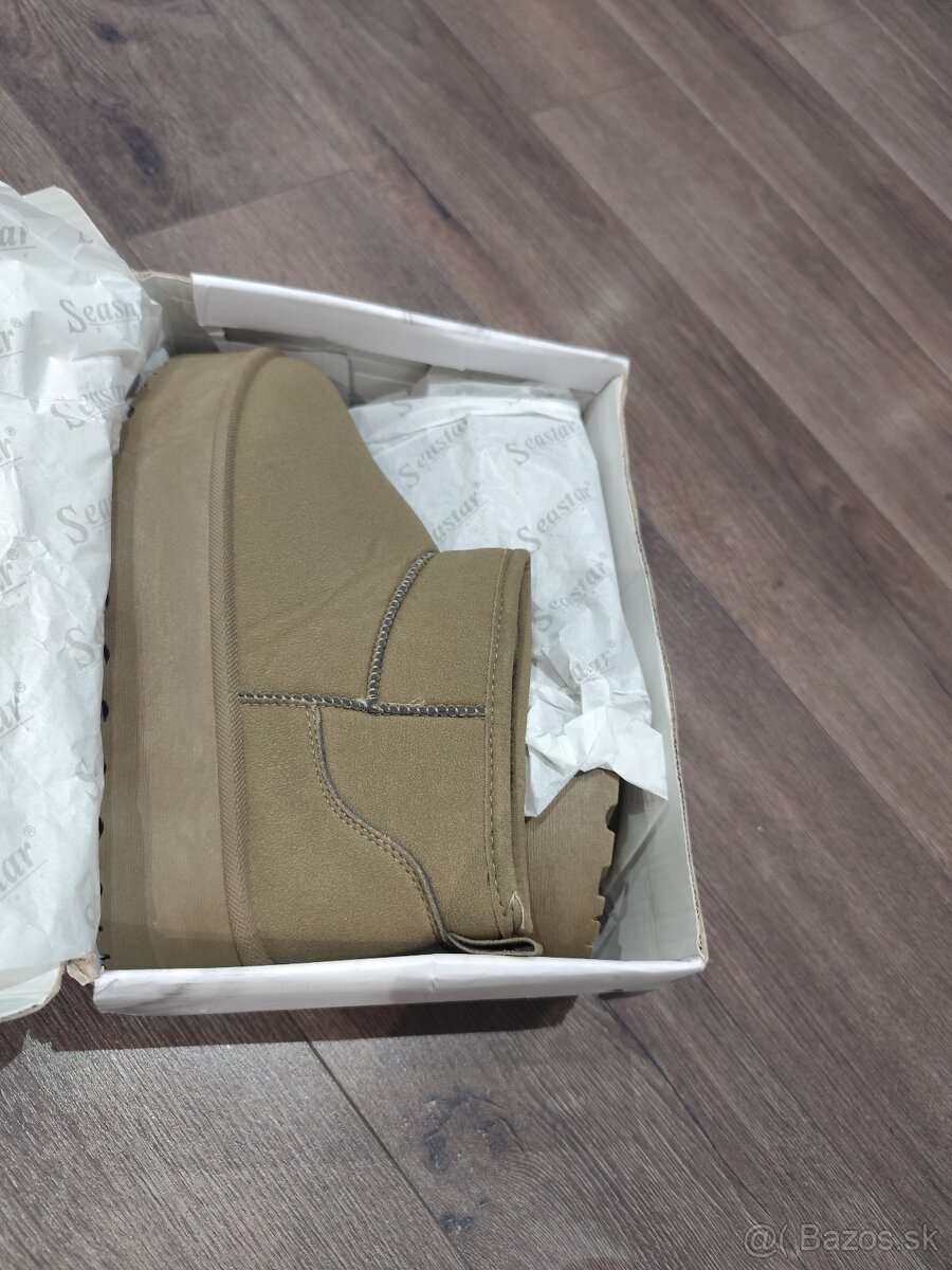 Nové dámske snehule na platforme - 9