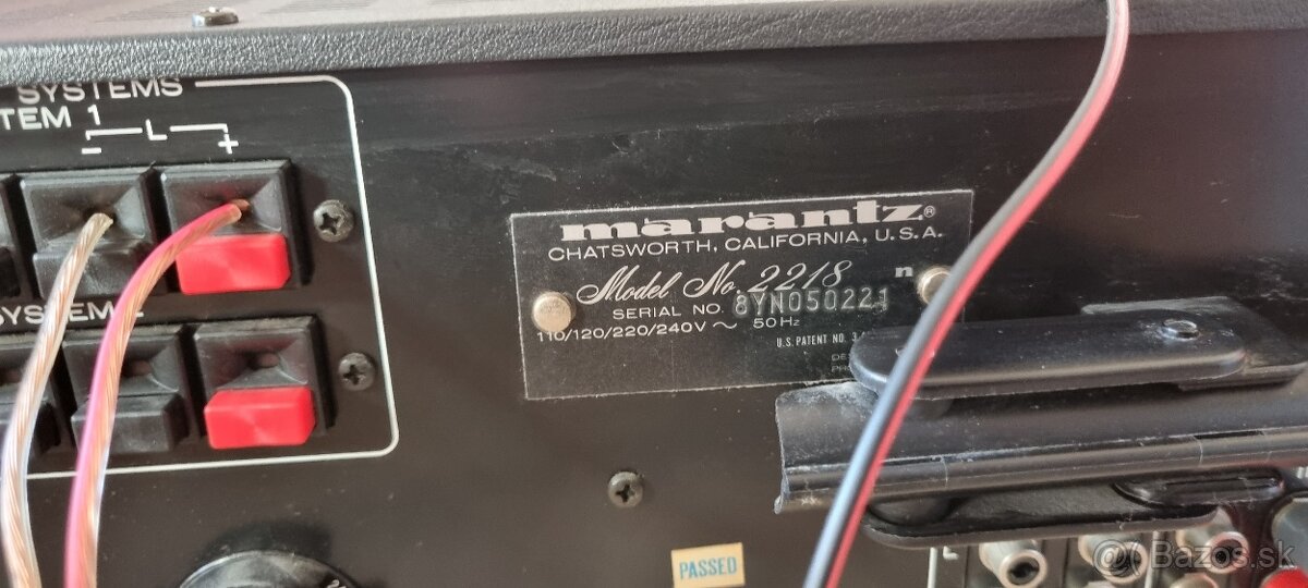 marantz 2218 made in Japan 1978 - 9