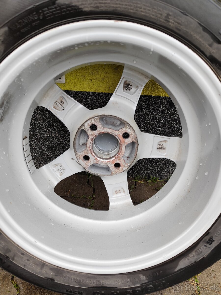 Predám disky Dezent 4x100 R15 +letné pneu. - 9