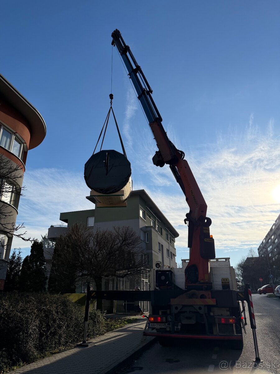 Autodoprava s hydraulickou rukou🏗️ - 9