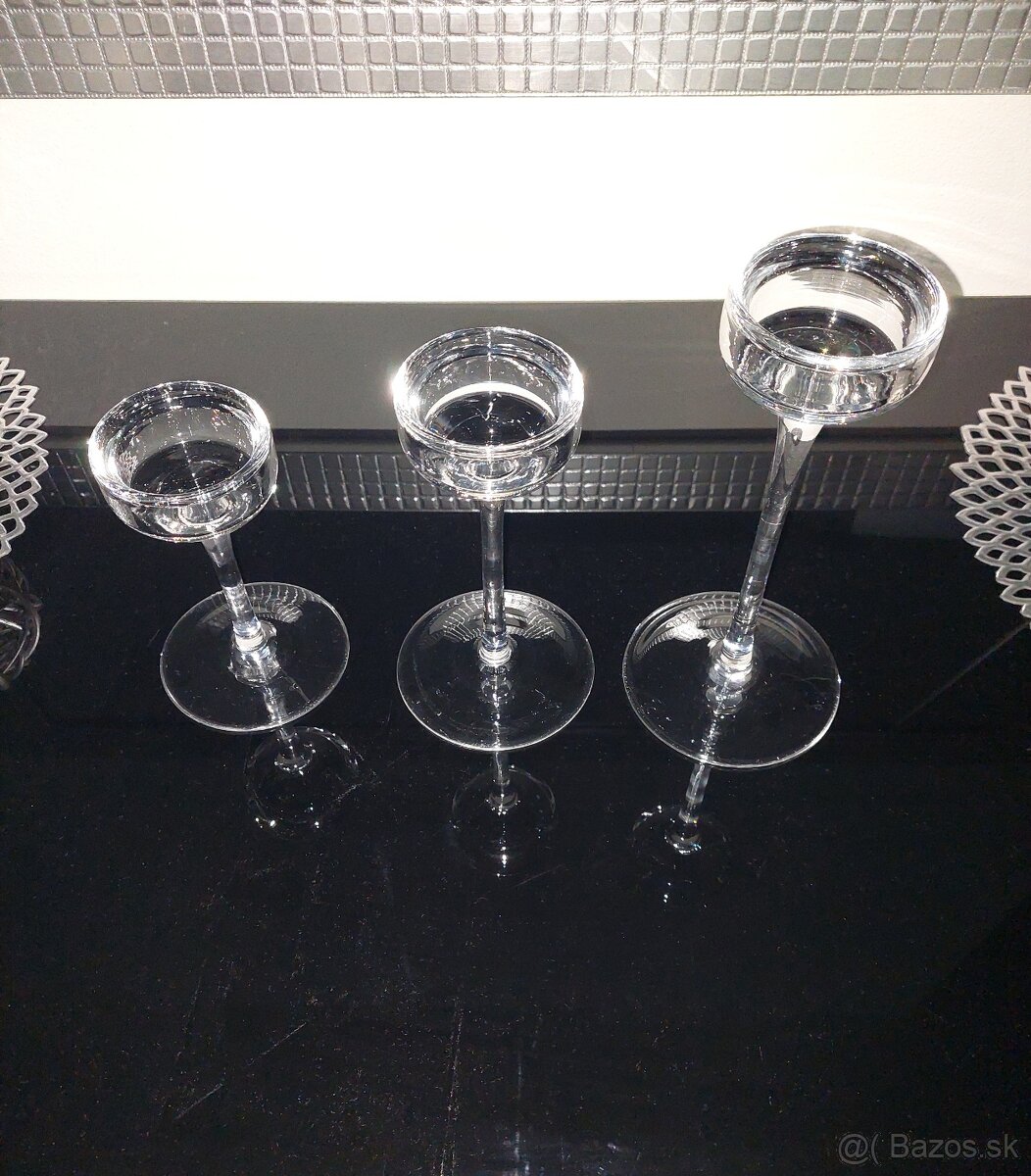 Blomster-3ks svietniky Ikea - 9