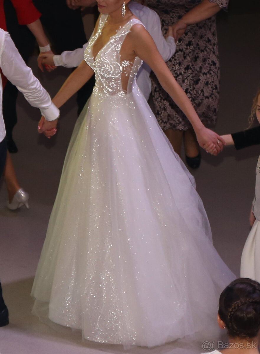 Predám svadobné šaty - 9