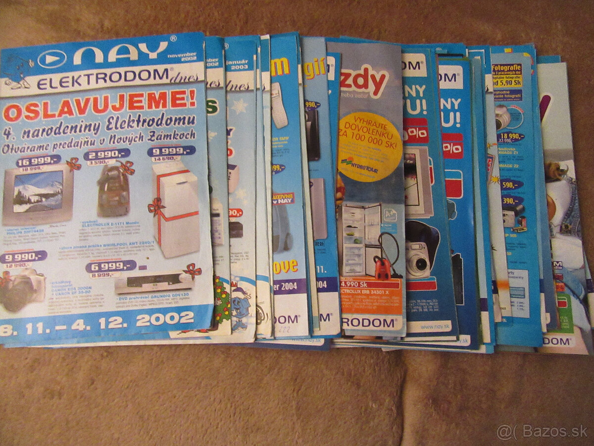 staré NAY letáky a časopisy GLOBTEL - 9