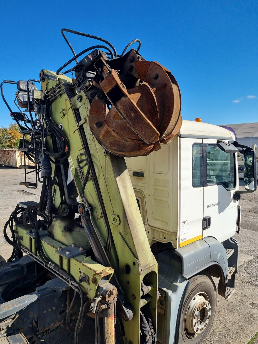 MAN TGS 26.440 6x4 (2010) kontajnerový nosič + HR Loglift - 9