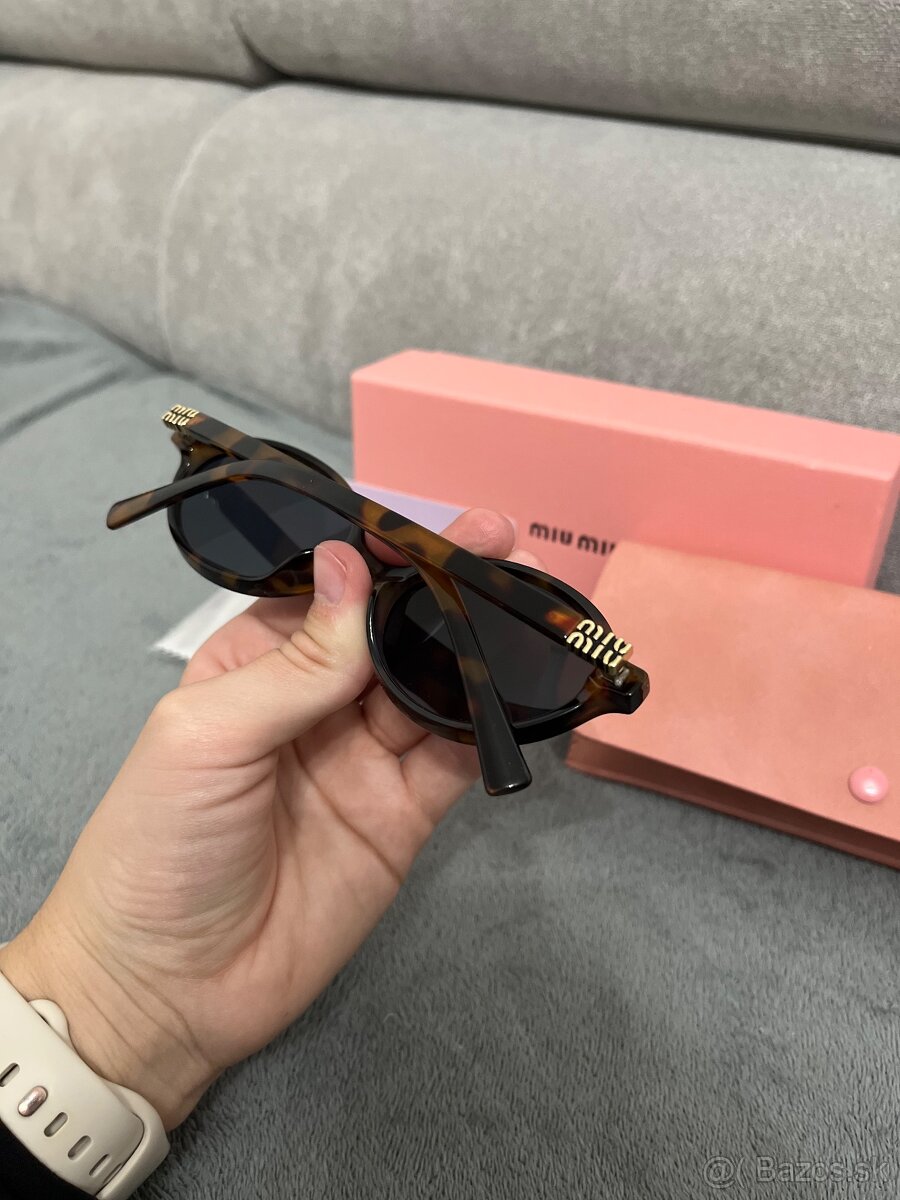 Miu miu okuliare slnečné hnedé - 9