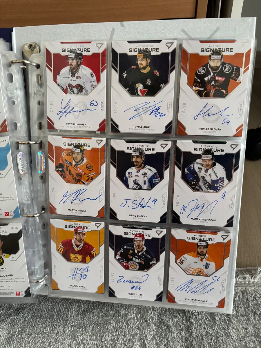 Hokejové kartičky - 9