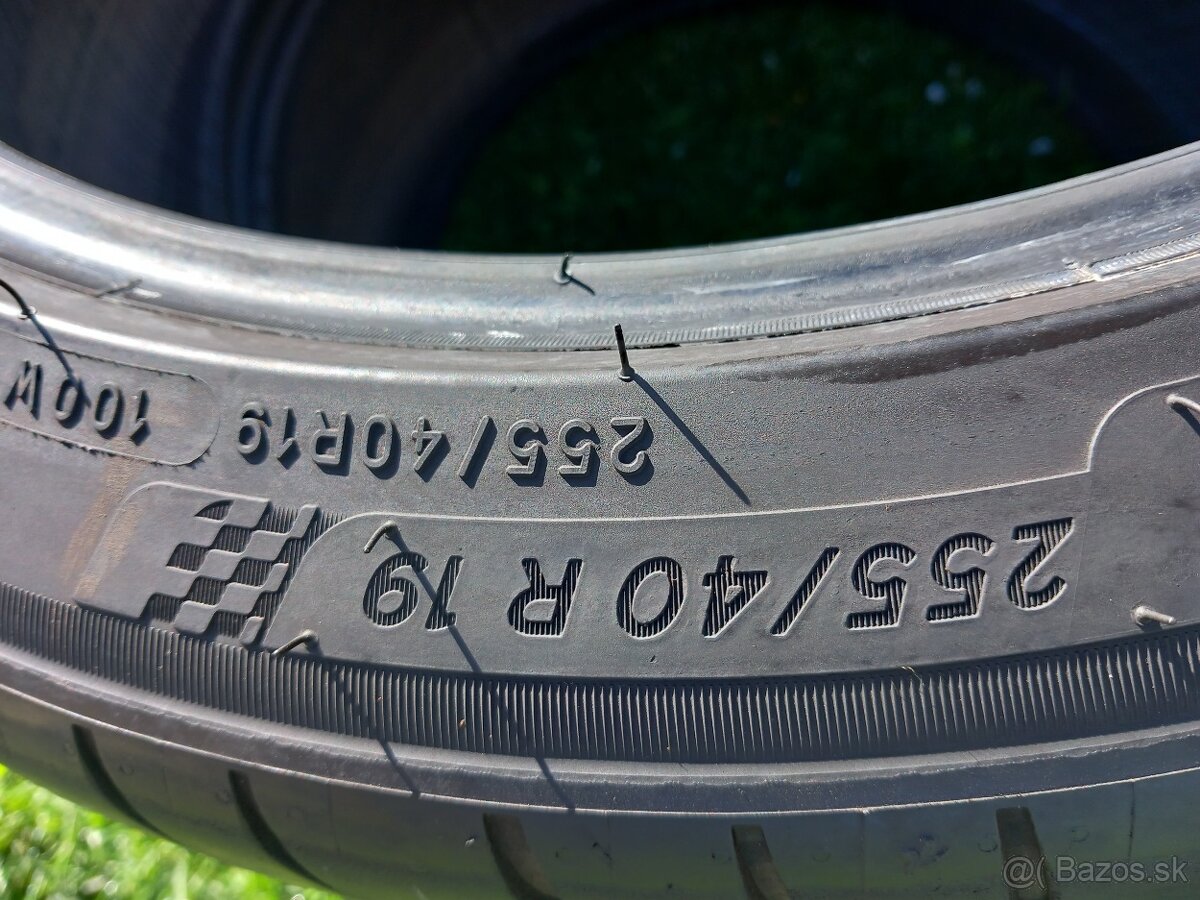 255/40 r19 letne pneumatiky michelin - 9