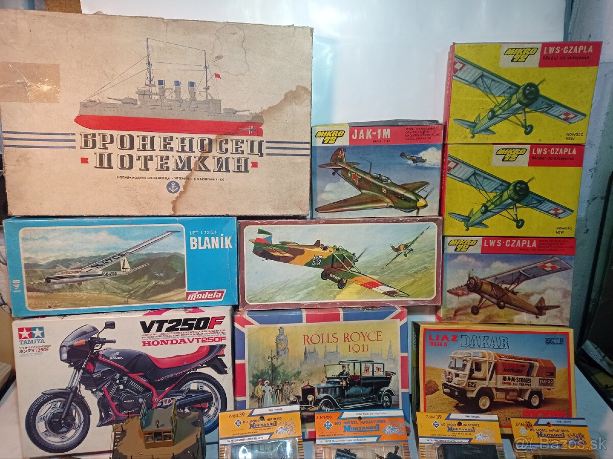 Predaj plastík modelov - 9