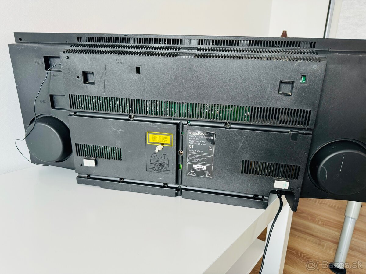 Retro Goldstar F-191A Finit, extra stav, všetko funkčné - 9