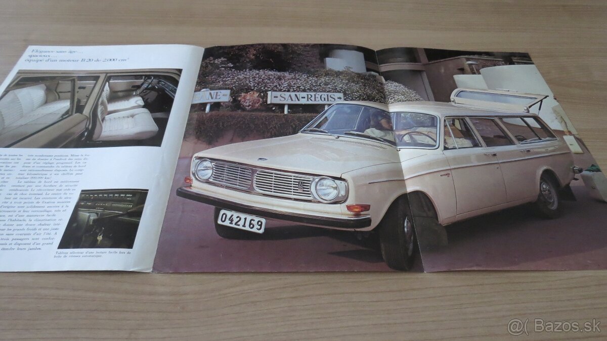 Prospekty Saab a Volvo 50. až 90. léta. - 9