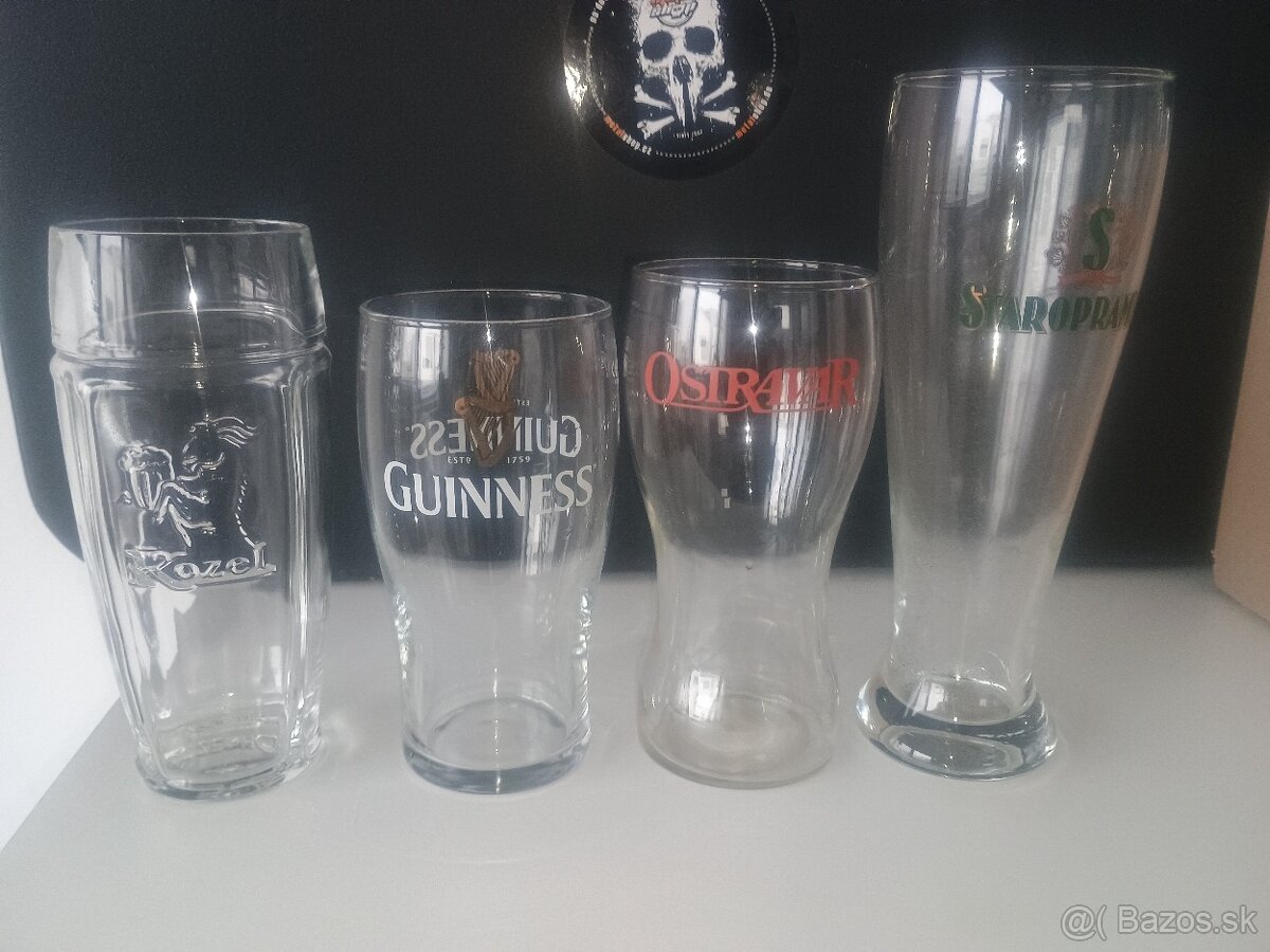 Predám pivné pohare 1/4 - 9