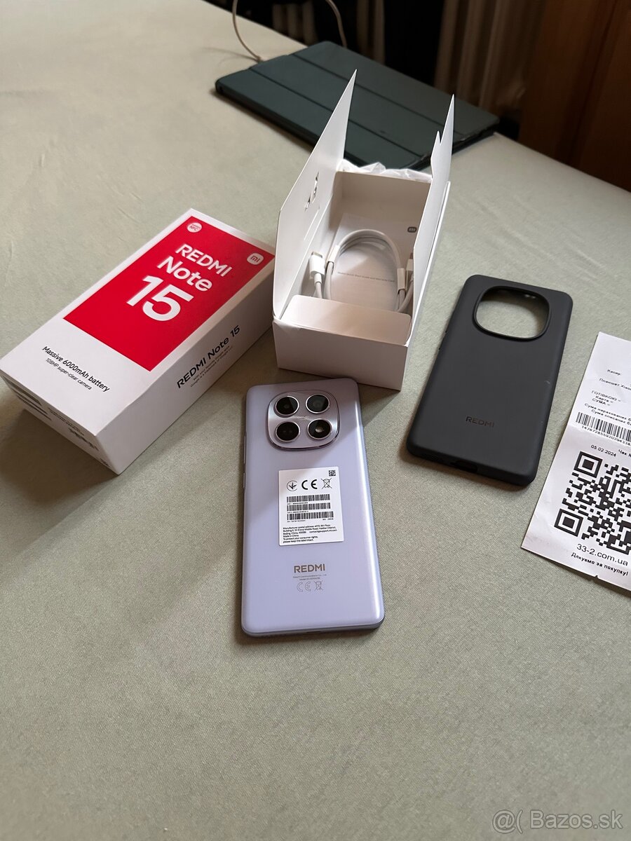 Xiaomi redmi note 15 8/256 - 9